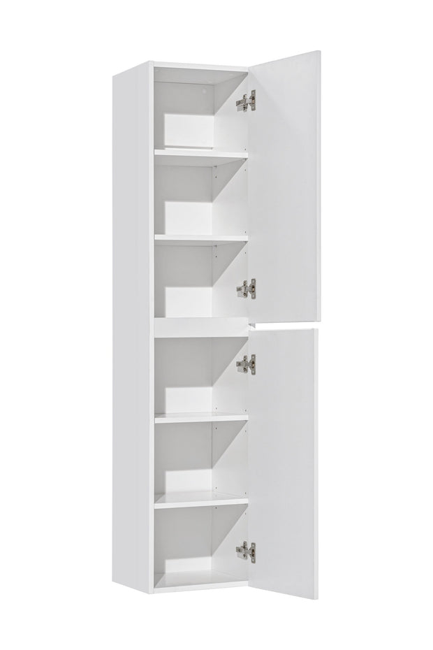 Set mobili da bagno 100 cm Iconic Matt Bianco, 6 pezzi (9)