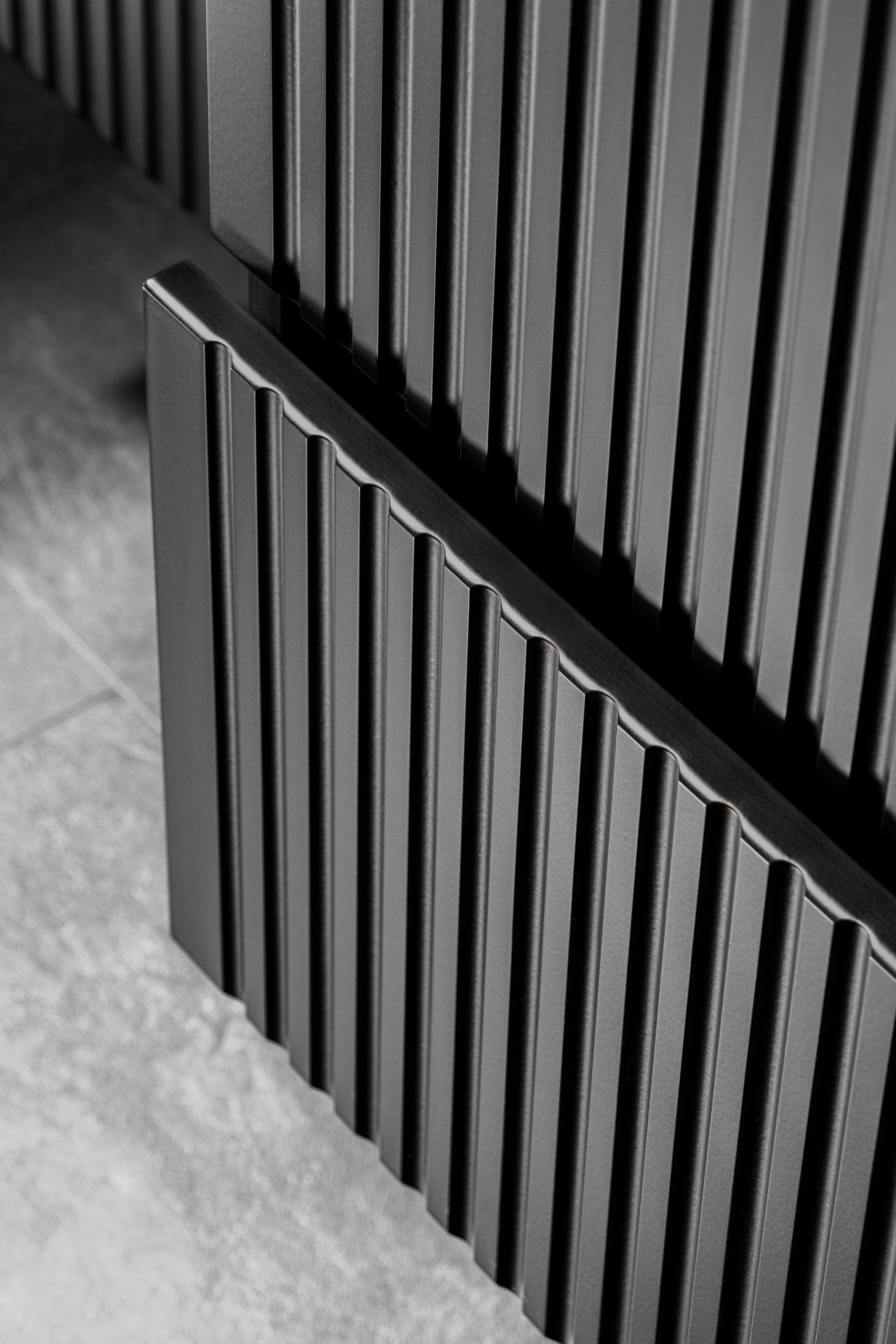 Set mobili da bagno 120 cm Adel Matt Nero, 5 pezzi (12)