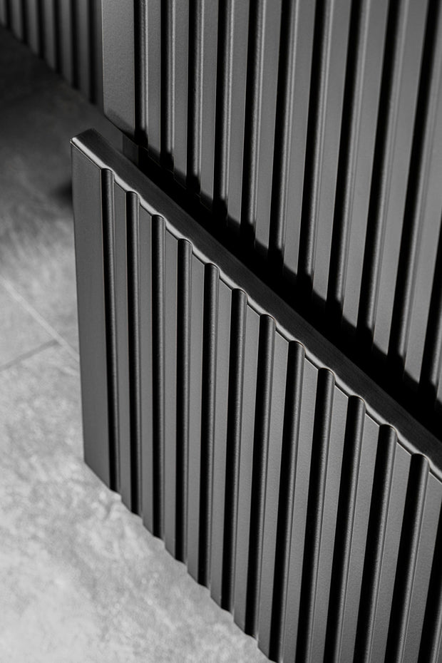 Set mobili da bagno 120 cm Adel Matt Nero, 5 pezzi (12)