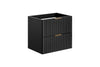Set mobili da bagno 120 cm Adel Matt Nero, 8 pezzi (2)
