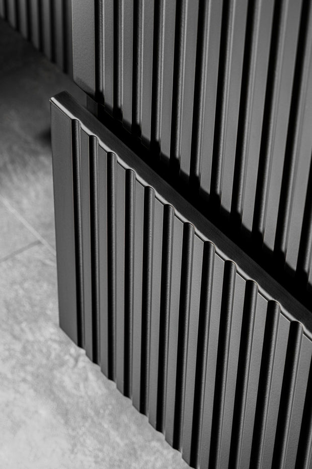 Set mobili da bagno 120 cm Adel Matt Nero, 8 pezzi (10)