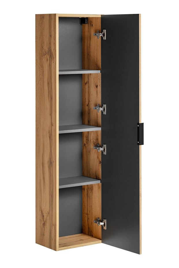 Set mobili da bagno 120 cm Adel Quercia, 5 pezzi (5)