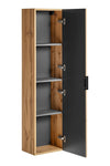 Set mobili da bagno 120 cm Adel Quercia, 7 pezzi (9)