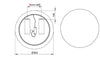 Set mobili da bagno 120 cm Adel Quercia, 7 pezzi (13)