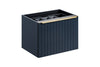 Set mobili da bagno 140 cm Santa Fe Grande Ovale Blu, 9 pezzi (2)