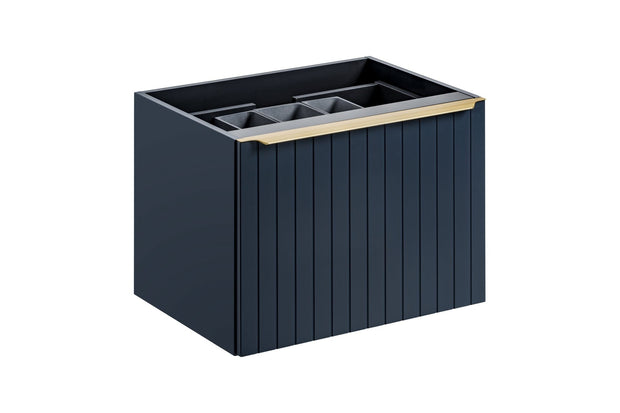 Set mobili da bagno 140 cm Santa Fe Grande Ovale Blu, 9 pezzi (12)