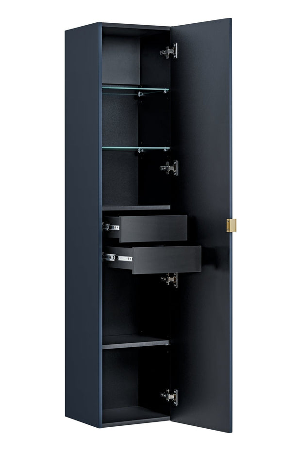 Set mobili da bagno 140 cm Santa Fe Grande Ovale Blu, 9 pezzi (16)