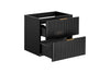 Set mobili da bagno 60 cm Adel Apollo Matt Nero, 6 pezzi (7)