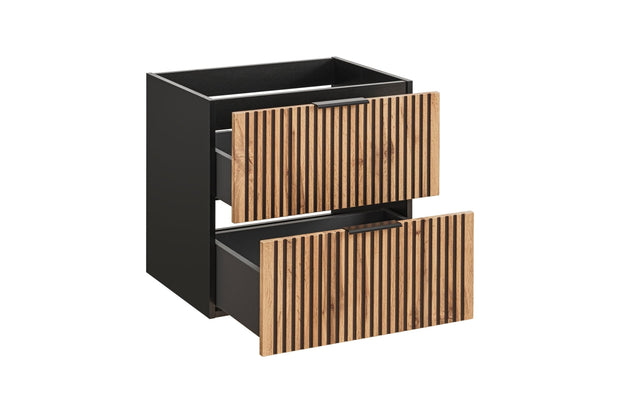 Set mobili da bagno 80 cm Xilo Quercia, 9 pezzi (7)