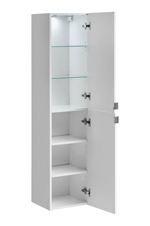 Set mobili da bagno 90 cm Leonardo Bianco, 8 pezzi (2)