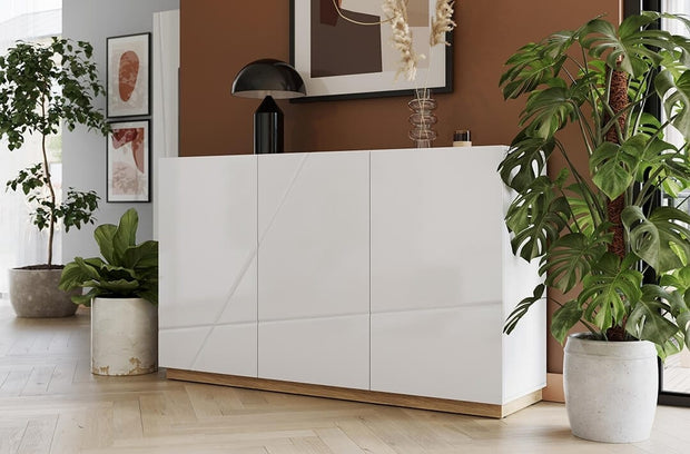 Set mobili soggiorno Futura Bianco, 6 pezzi (7)