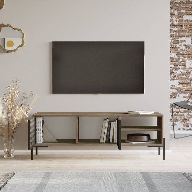 Set mobili soggiorno Neo NE5-CU Marrone, 2 pezzi (2)