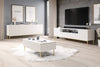 Set mobili soggiorno Nicole Bianco, 3 pezzi