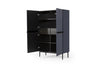 Set mobili soggiorno Nicole Blu, 4 pezzi (9)