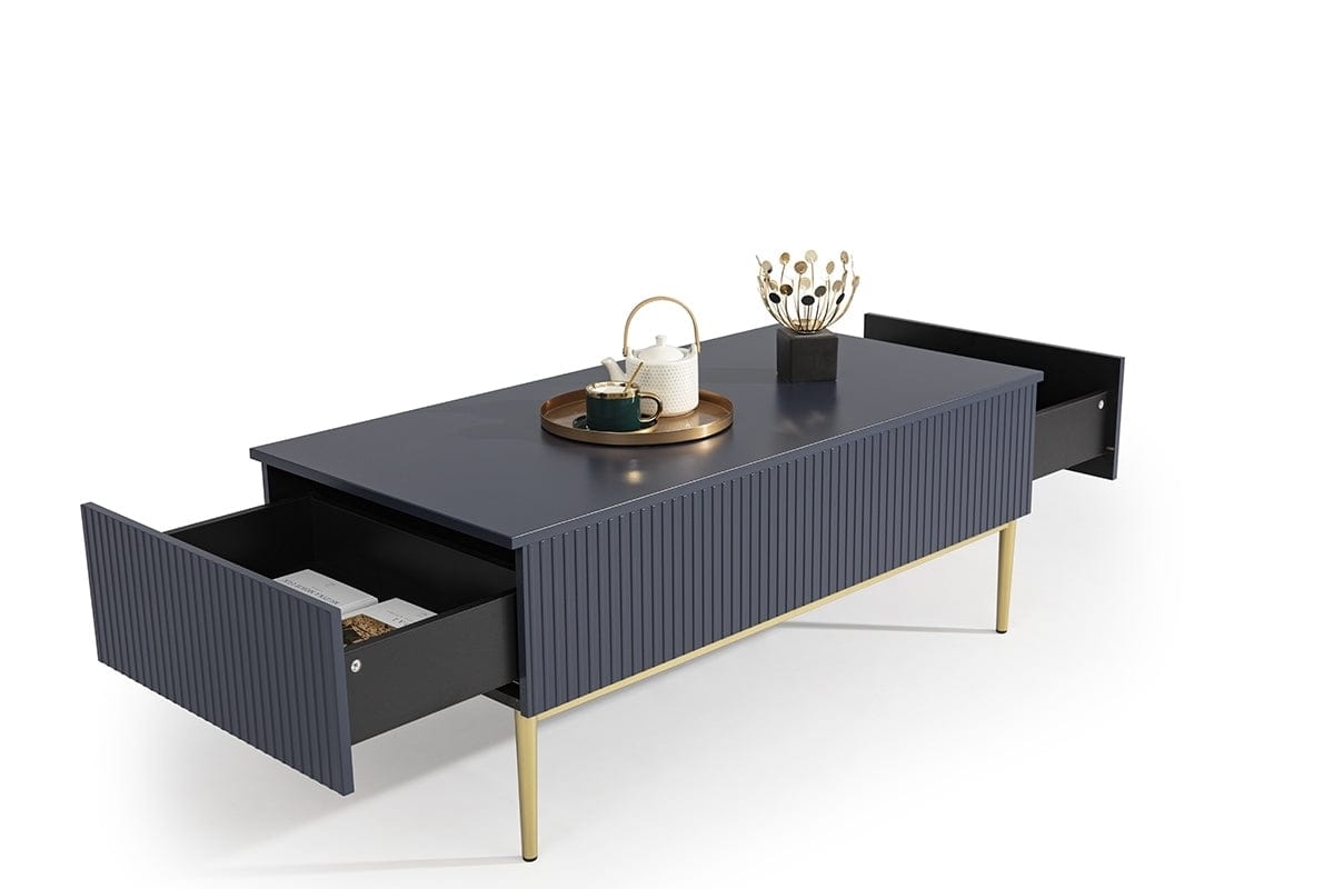 Set mobili soggiorno Nicole Blu, 4 pezzi (11)