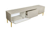 Set mobili soggiorno Nicole Crema, 4 pezzi (2)