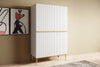 Set mobili soggiorno Nicole Grande Bianco, 4 pezzi (1)