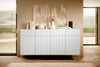 Set mobili soggiorno Nicole Grande Bianco, 4 pezzi (4)