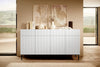 Set mobili soggiorno Nicole Grande Bianco e Nero, 4 pezzi (7)