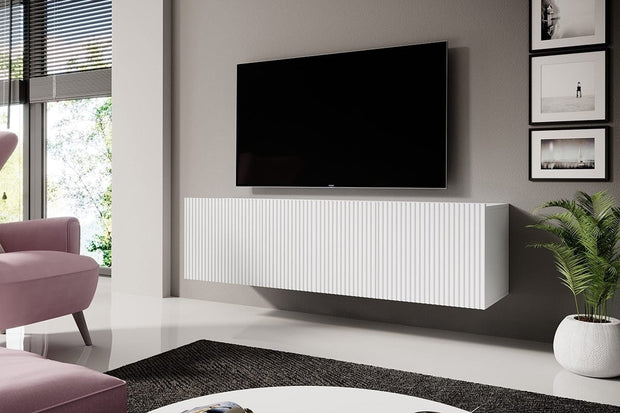 Set mobili soggiorno Nicole Grande Bianco e Nero, 4 pezzi (10)