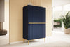 Set mobili soggiorno Nicole Grande Blu, 4 pezzi (1)