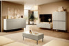 Set mobili soggiorno Nicole Grande Crema, 4 pezzi