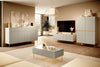 Set mobili soggiorno Nicole Grande Crema, 4 pezzi