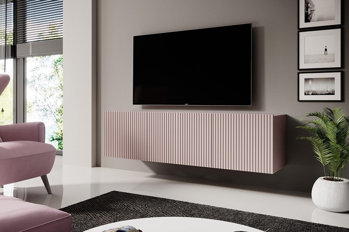 Set mobili soggiorno Nicole Grande Rosa, 4 pezzi (3)