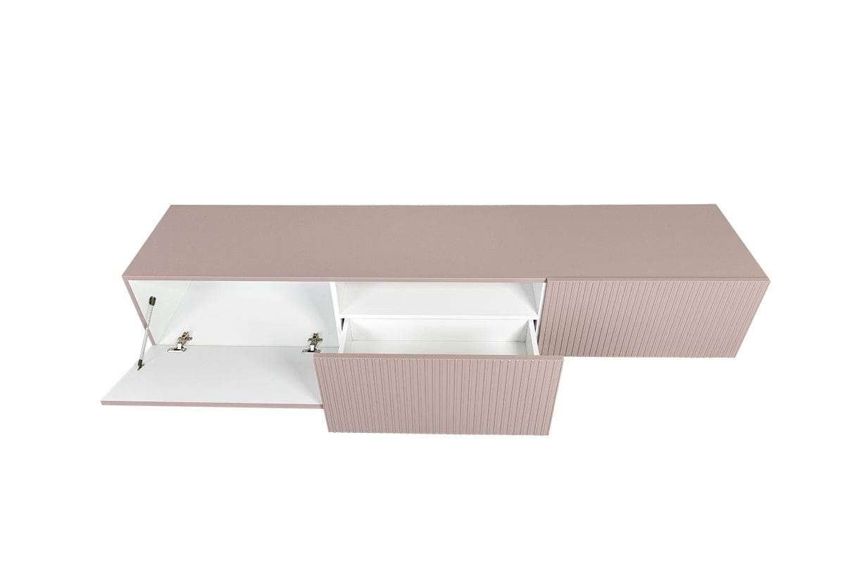 Set mobili soggiorno Nicole Grande Rosa, 4 pezzi (6)