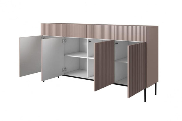Set mobili soggiorno Nicole Grande Rosa, 4 pezzi (7)