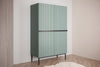 Set mobili soggiorno Nicole Grande Verde, 4 pezzi (2)