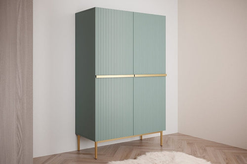 Set mobili soggiorno Nicole Grande Verde, 4 pezzi (1)