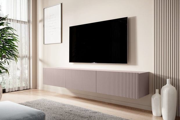 Set mobili soggiorno Nicole Rosa, 4 pezzi (1)