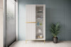 Set mobili soggiorno Nicole Slim Bianco, 4 pezzi (1)