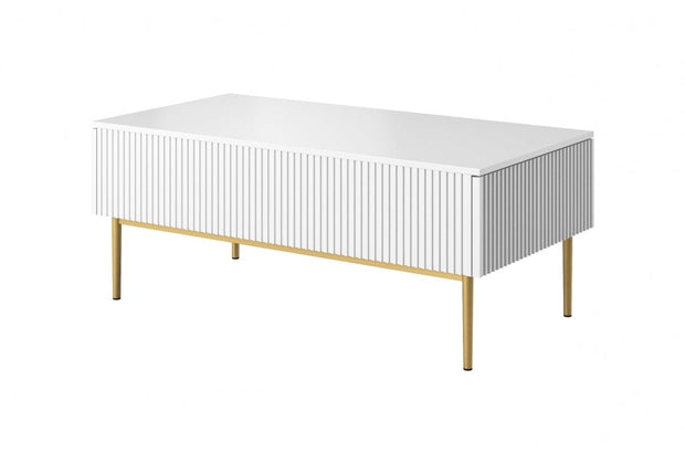 Set mobili soggiorno Nicole Slim Bianco, 4 pezzi (10)