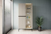 Set mobili soggiorno Nicole Slim Crema, 4 pezzi (1)