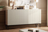 Set mobili soggiorno Nicole Slim Crema, 4 pezzi (3)
