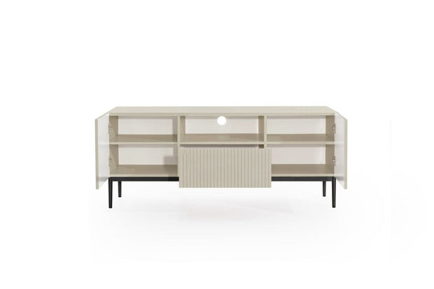 Set mobili soggiorno Nicole Slim Crema, 4 pezzi (9)