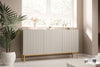 Set mobili soggiorno Nicole Slim Crema, 4 pezzi (10)