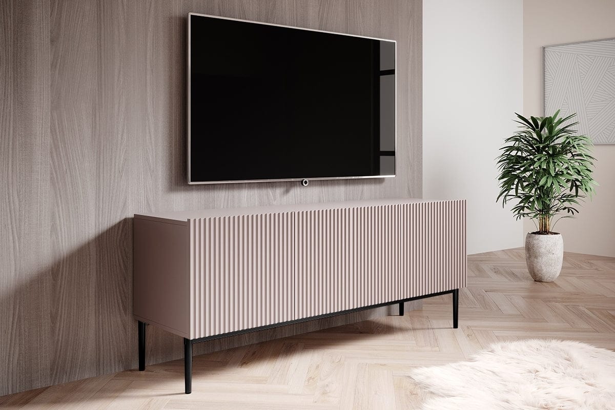 Set mobili soggiorno Nicole Slim Rosa, 4 pezzi (2)
