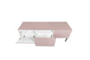 Set mobili soggiorno Nicole Slim Rosa, 4 pezzi (7)