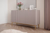 Set mobili soggiorno Nicole Slim Rosa, 4 pezzi (4)