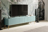 Set mobili soggiorno Nicole Verde, 3 pezzi (4)
