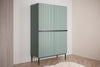 Set mobili soggiorno Nicole Verde, 4 pezzi (2)