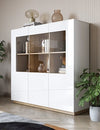 Set sala da pranzo Futura Bianco, 4 pezzi (7)