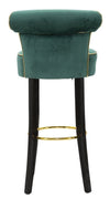 Sgabello Bar Luxy Verde cm 46x48x96 (Altezza Seduta 75cm) (3)
