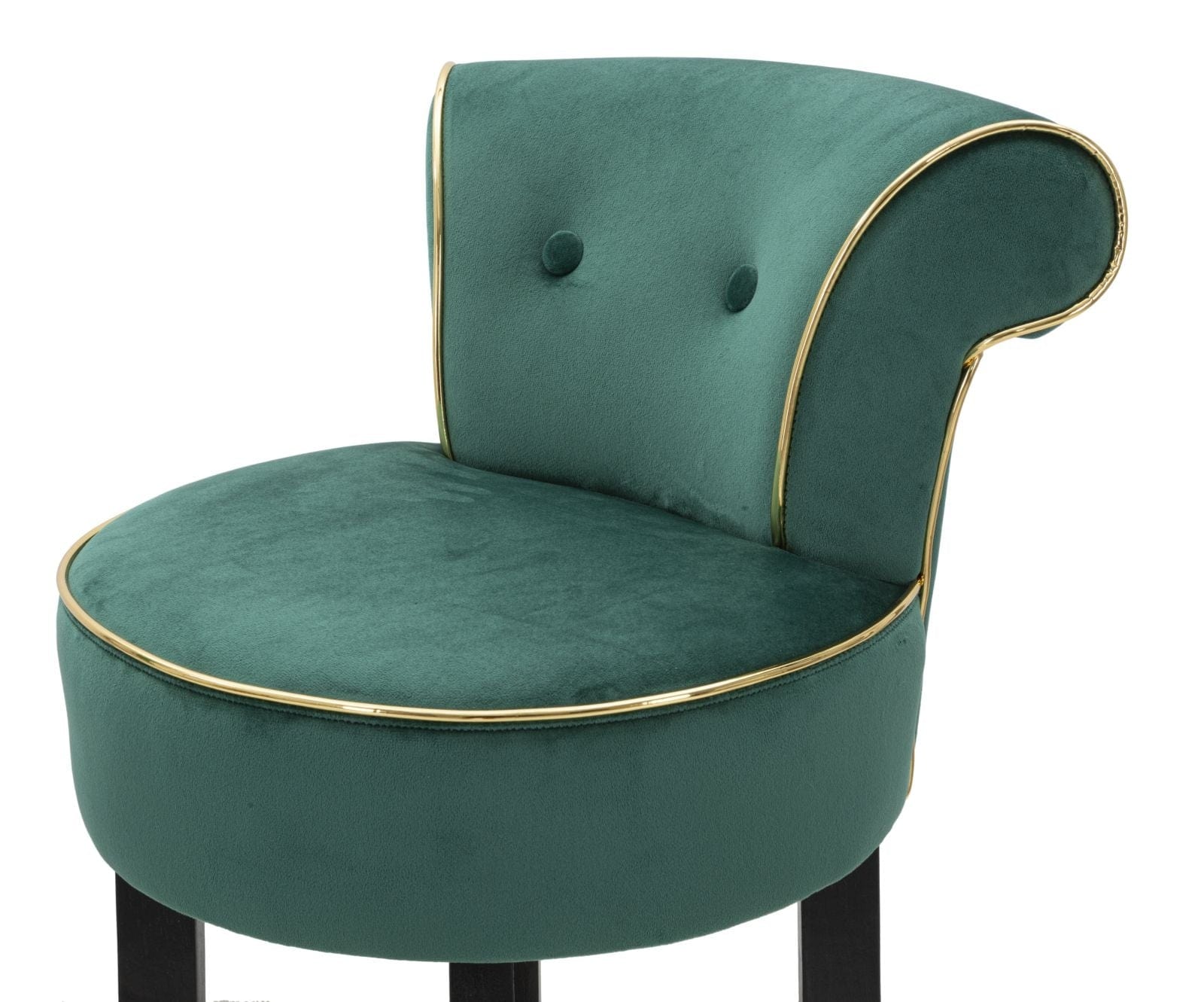 Sgabello Bar Luxy Verde cm 46x48x96 (Altezza Seduta 75cm) (6)