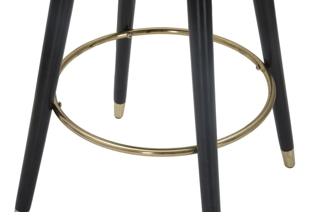 Sgabello Bar Prague Crema cm 55x56x104 (Altezza Seduta 80cm) (8)