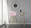 Sgabello Bar Vienna Rosa cm 55x53x110 (Altezza Seduta 88 cm) (1)