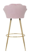 Sgabello Bar Vienna Rosa cm 55x53x110 (Altezza Seduta 88 cm) (3)